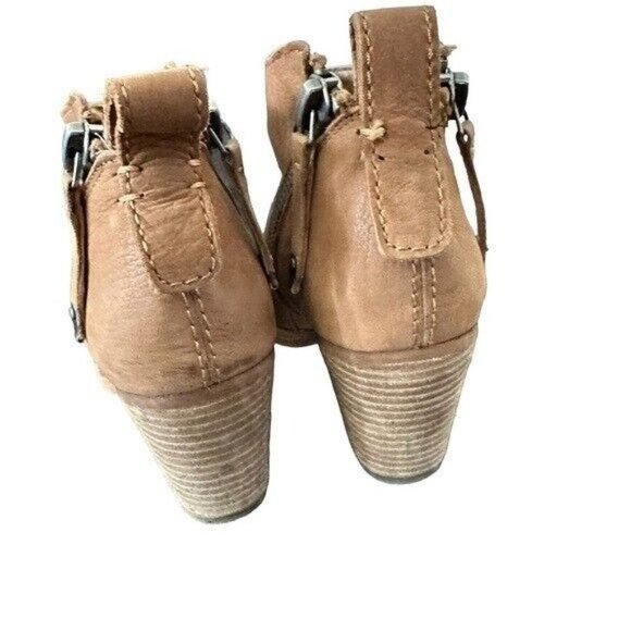 Dolce Vita Jaeger Teak Brown Nubuck Booties Women’s Size 7 - Picture 7 of 11